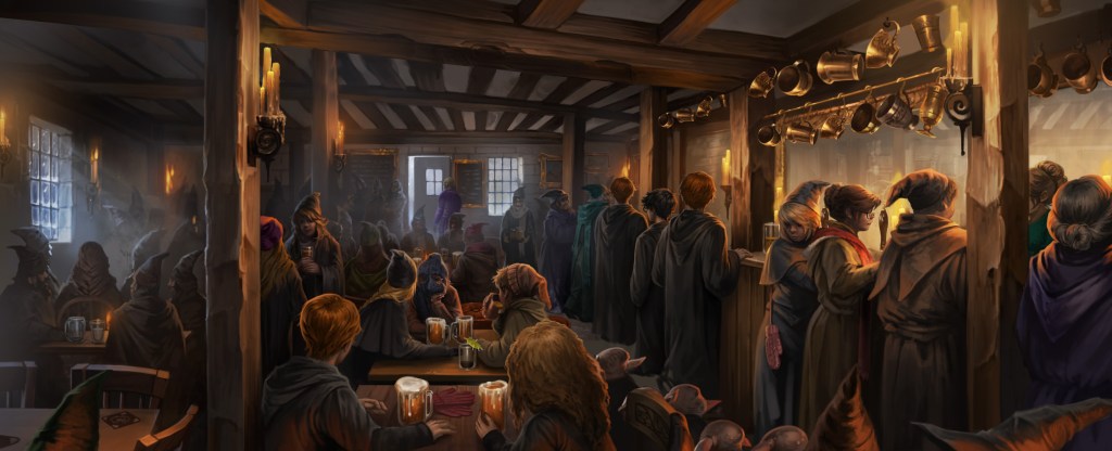 Três Vassouras: o restaurante da saga Harry Potter em Hogsmeade (Islands of&nbsp;Adventure)
