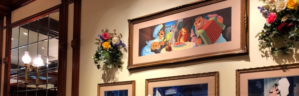 Tony’s Town Square: restaurante de A Dama e o Vagabundo no Magic&nbsp;Kingdom
