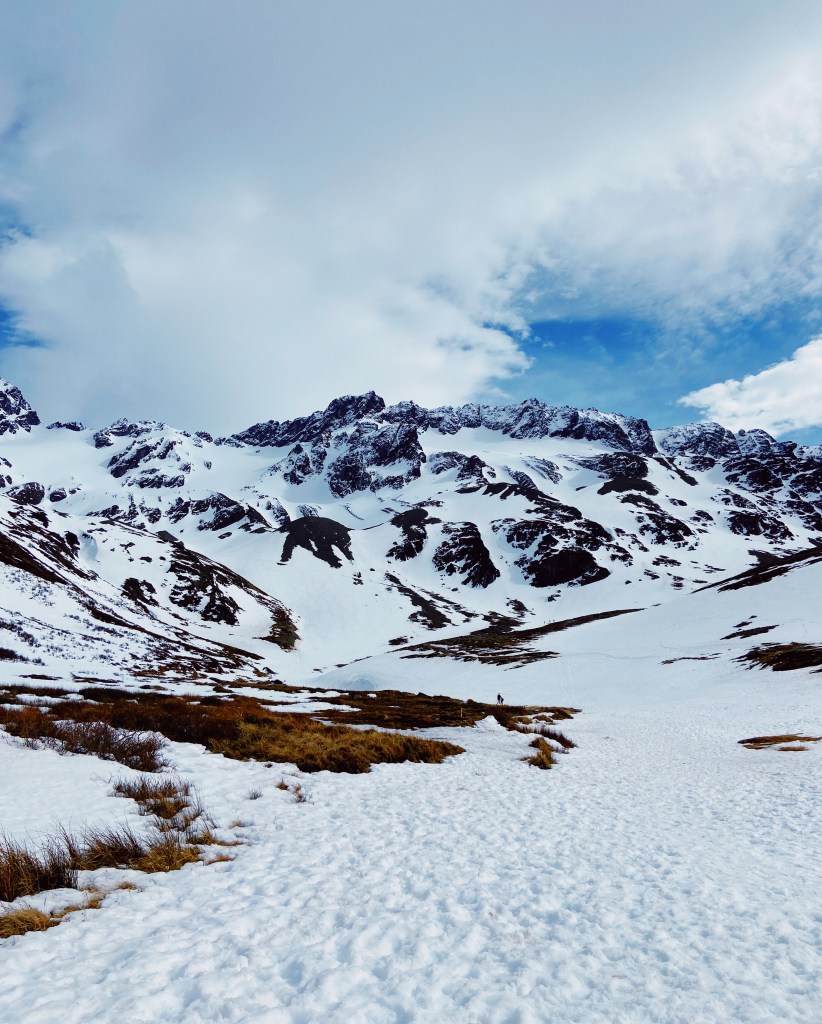 Trilha do Glaciar Martial, em Ushuaia, Argentina.
